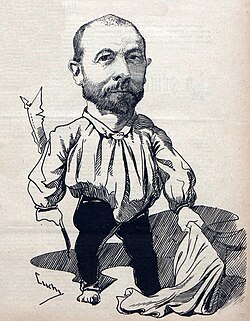Retrato del compositor y crítico musical Antonio Peña y Goñi