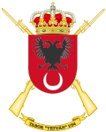 Escudo del Tabor Tetuán I/54 de Ceuta
