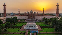 Mezquita Badshahi en Lahore