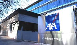 Edificio de oficinas corporativas de AXA situado en Madrid.
