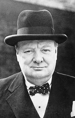 Winston Churchill en 1942.