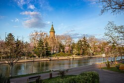 El río Bega en Timișoara