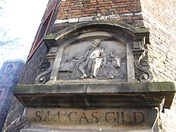 Sede de la guilda en el Waag de Ámsterdam