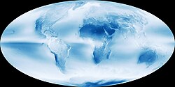 Mapa de nubosidad global