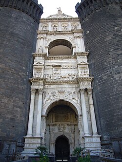 Arco de Triunfo de Alfonso V en el Castel Nuovo