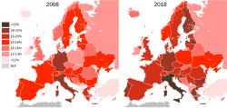 Proporción de la población de 65 años o más