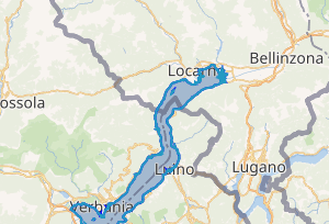 Mapa de la región del lago