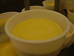 Cuajadas de queso gouda
