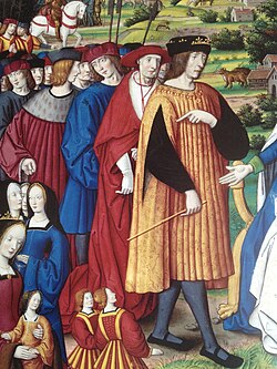 Luis XII y D'Amboise en una obra histórica