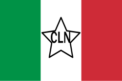 Bandera oficial del Comité de Liberación Nacional.