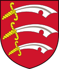Escudo oficial representativo del condado de Essex