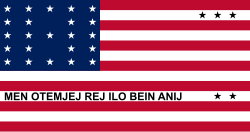 Bandera del atolón Bikini