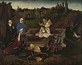 Las tres Marías ante el sepulcro de Cristo de Hubert van Eyck