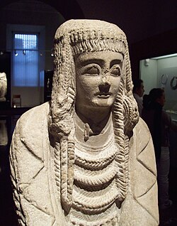 Gran Dama Oferente expuesta en el Museo Arqueológico Nacional de Madrid