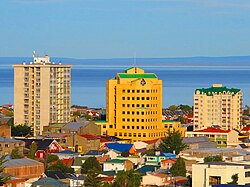 Punta Arenas en la península de Brunswick