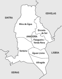 Parroquias de Amadora