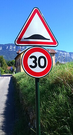 Zona urbana con límite de 30 km/h