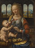 Virgen del clavel de Leonardo da Vinci