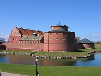 Fotografía histórica de la Ciudadela de Landskrona