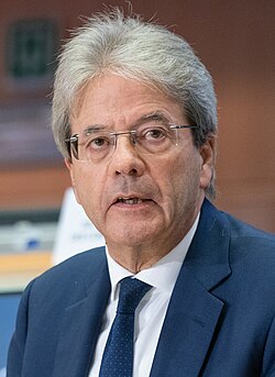 Fotografía oficial de Paolo Gentiloni
