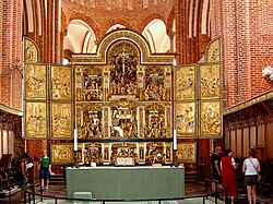 El retablo de la catedral