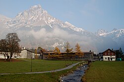 Paisaje de Engelberg y el monte Hahnen
