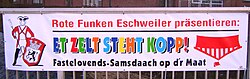 Cartel en ripuario en Eschweiler