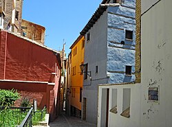 Calle típica de la Judería de Tarazona