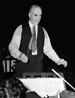 Retrato de Sir Thomas Beecham en 1948