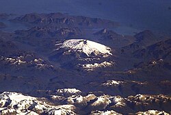 Melimoyu desde la Estación Orbital Espacial