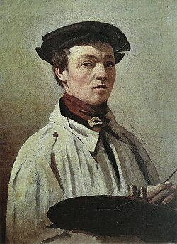 Autorretrato de Camille Corot