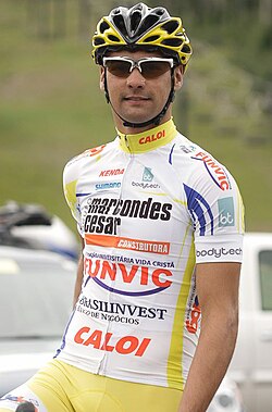 Fotografía del ciclista Ramiro Cabrera