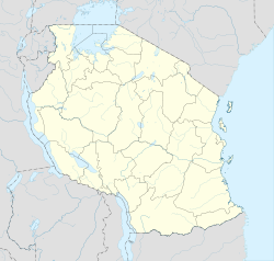 Ubicación de Zanzíbar en Tanzania