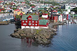 Tinganes en Tórshavn