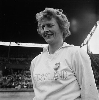 Fanny Blankers-Koen en competición