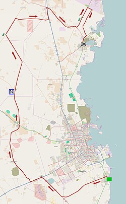 Perfil y mapa de la segunda etapa del Tour de Catar 2015