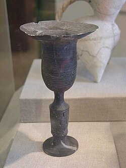 Copa de cerámica de la cultura de Longshan