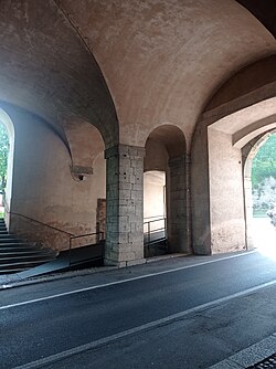 Puerta de San Agustín en la Ciudad Alta