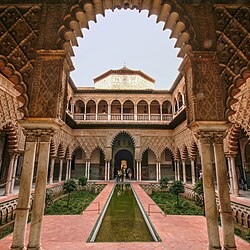 El Real Alcázar de Sevilla.