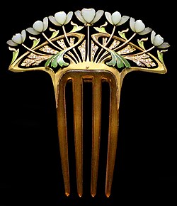 Adorno para el cabello Art Nouveau