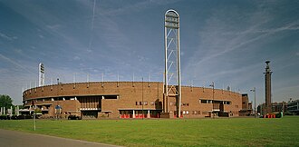 Estadio Olímpico de Ámsterdam durante el Campeonato Europeo de Atletismo de 2016