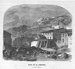 Vista histórica de La Junquera según el Semanario Pintoresco Español de 1852