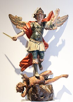 Imagen de San Miguel en el Museo del Bicentenario en Argentina