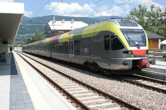 Tren en Bruneck
