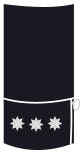 Divisa de coronel de la Guardia de Asalto