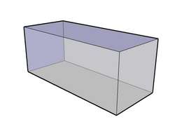 Representación de un ortoedro