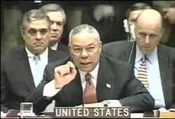Colin Powell ante la ONU