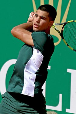 Carlos Alcaraz en el torneo