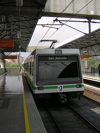 Primer modelo de trenes del Metro de Medellín