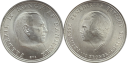 Ilustración relacionada con la moneda oficial de Dinamarca